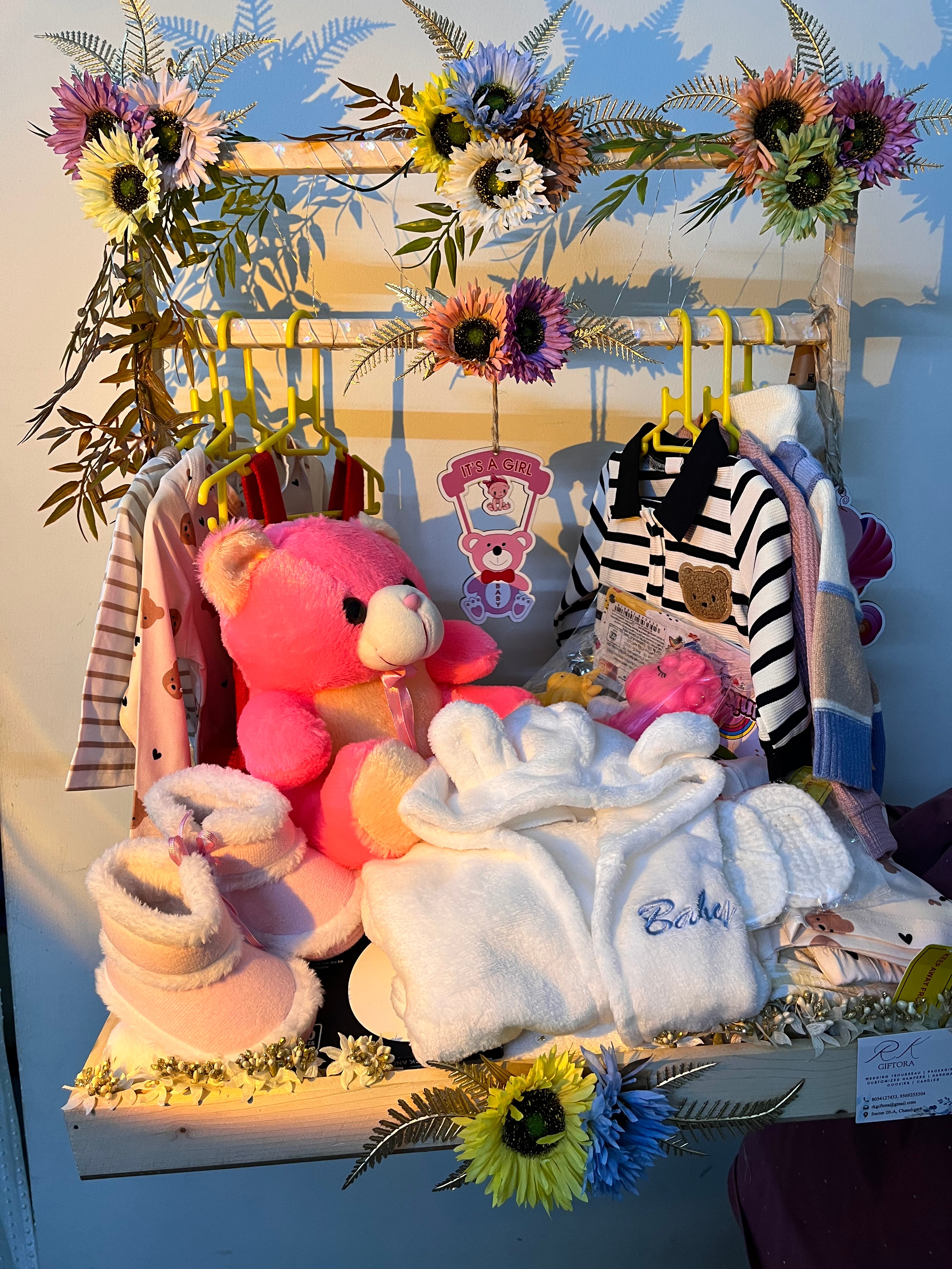 Welcome Baby Girl Luxury Hamper