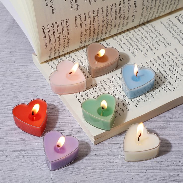 Romantic Tea Light Candle (Set of 4)