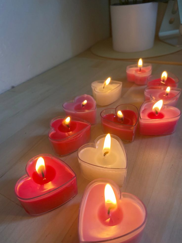 Romantic Tea Light Candle (Set of 4)