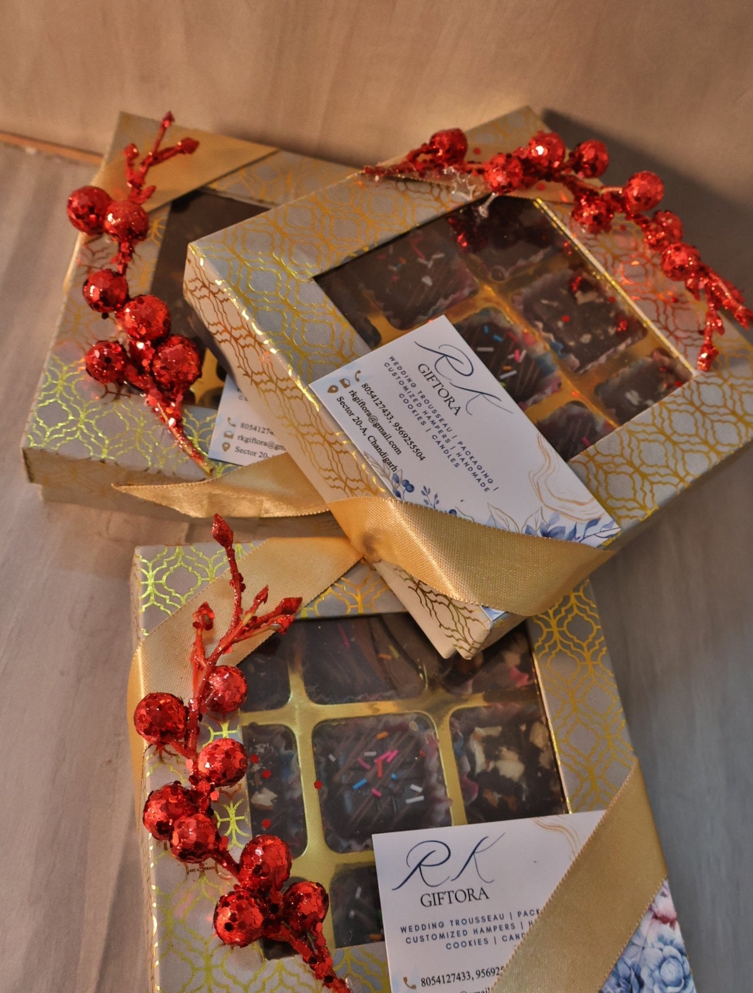 Signature Handmade Chocolate Box - 9 Pieces