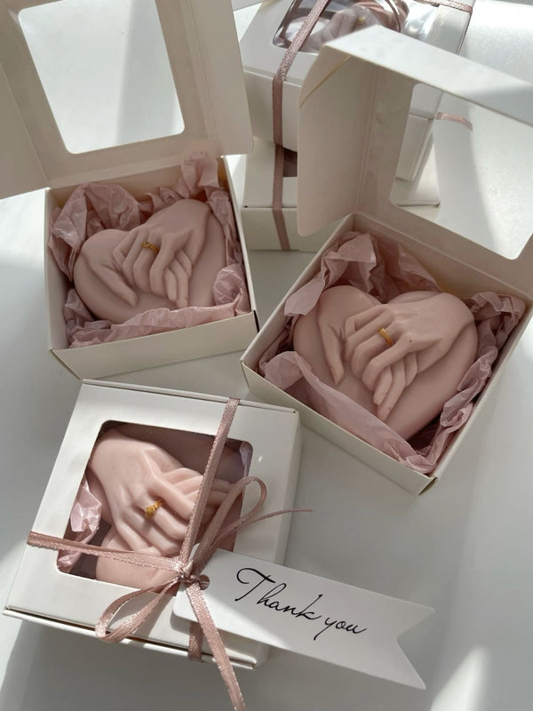 Heart of Hands Sculpture Candle